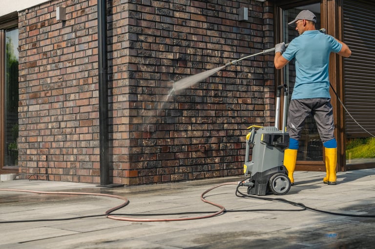 Brick & Stucco Cleaning